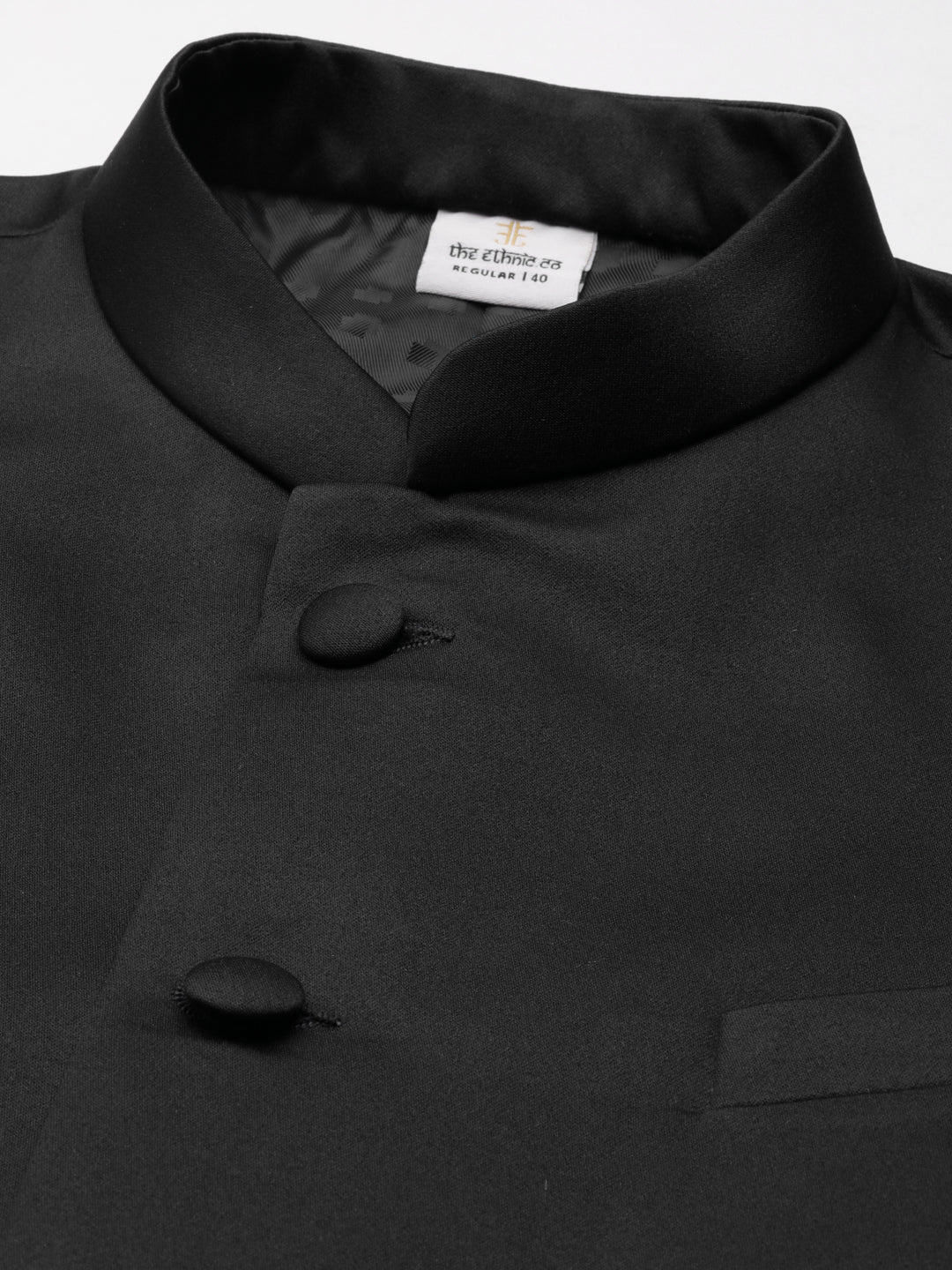 Black Bandhgala Suit