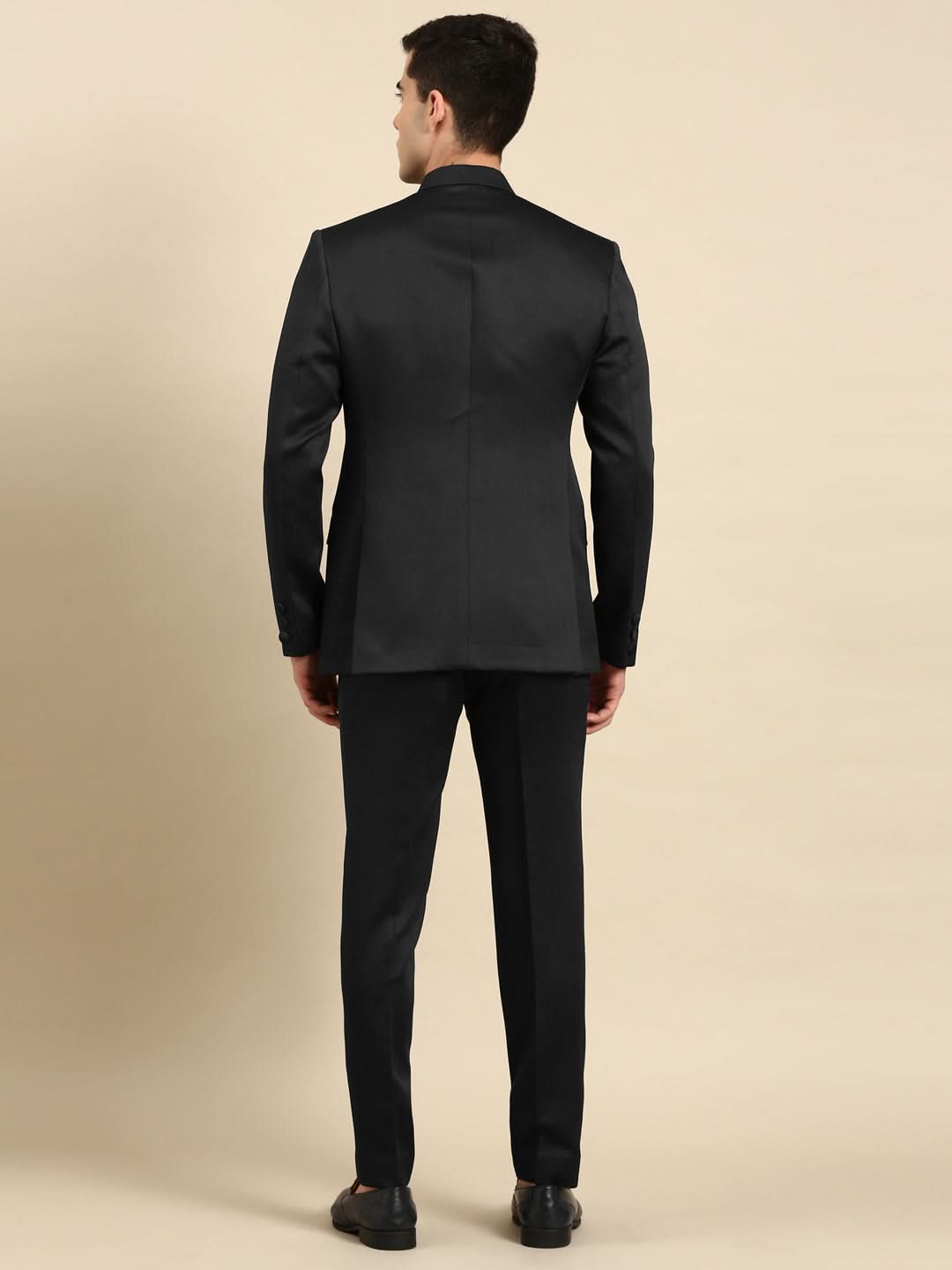 Black Bandhgala Suit