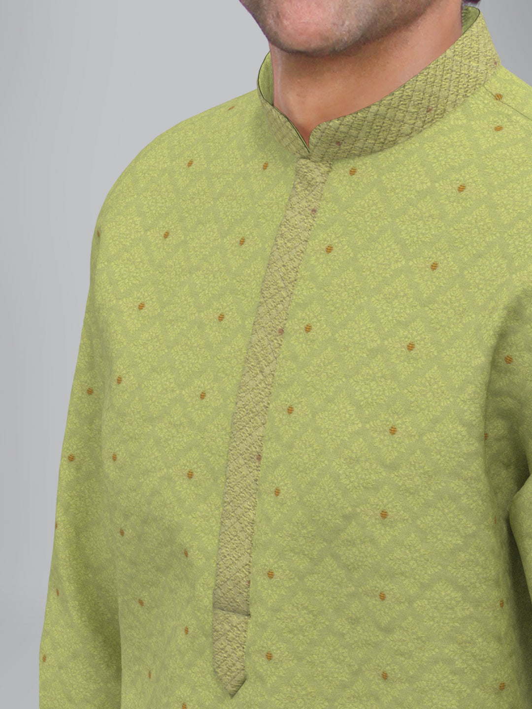 Mint Green Diamond  Kurta Set