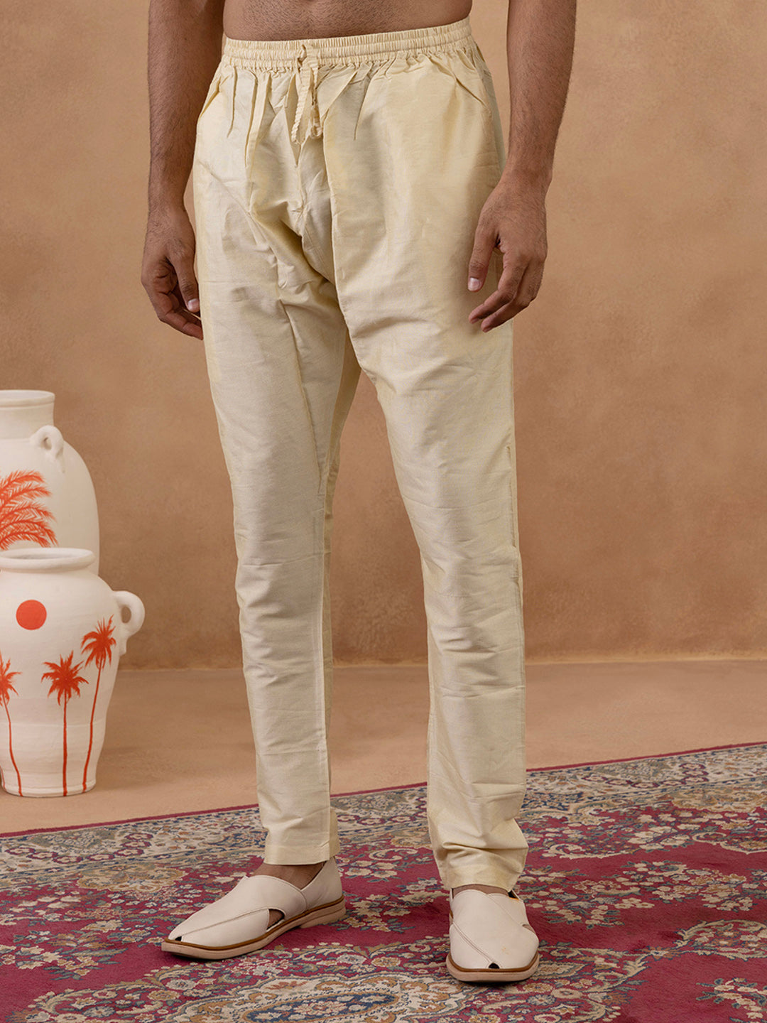 Banarsi Brocade Jacket With Kurta Set