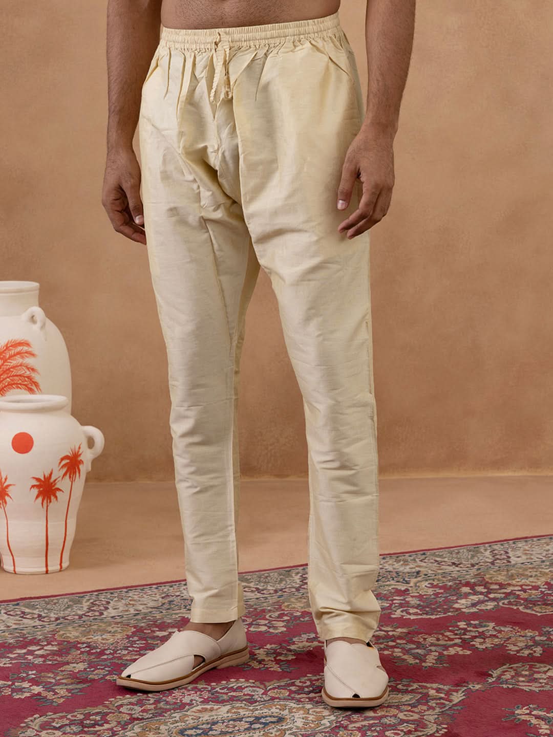 Banarsi Brocade Jacket With Kurta Set