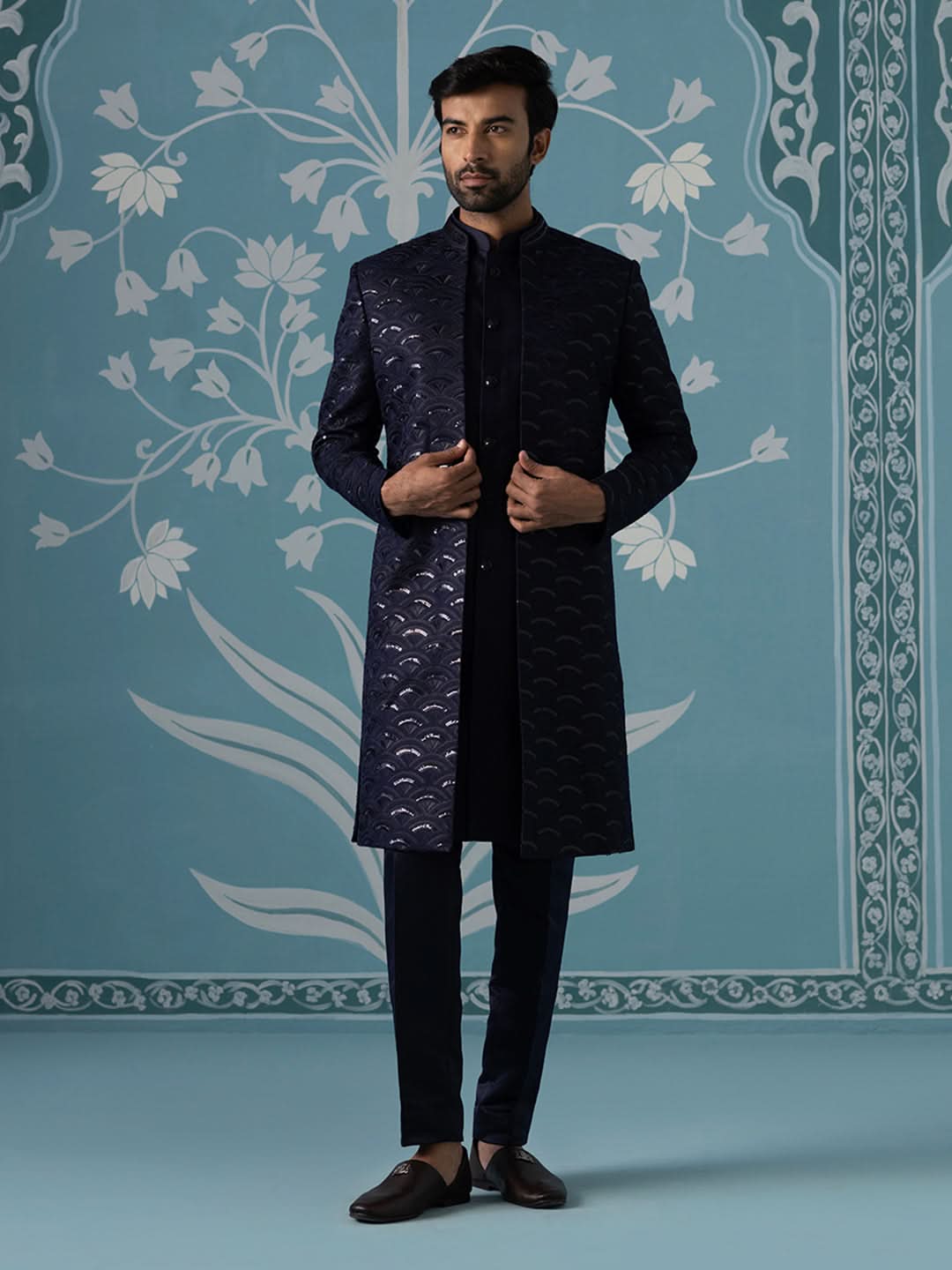 Dark Space Blue Open Indo Set