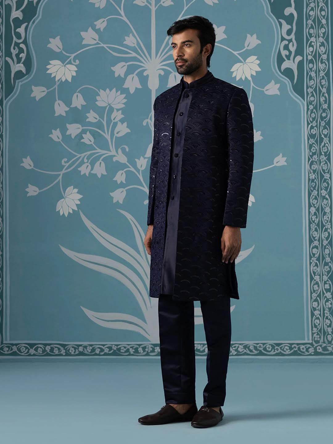 Dark Space Blue Open Indo Set