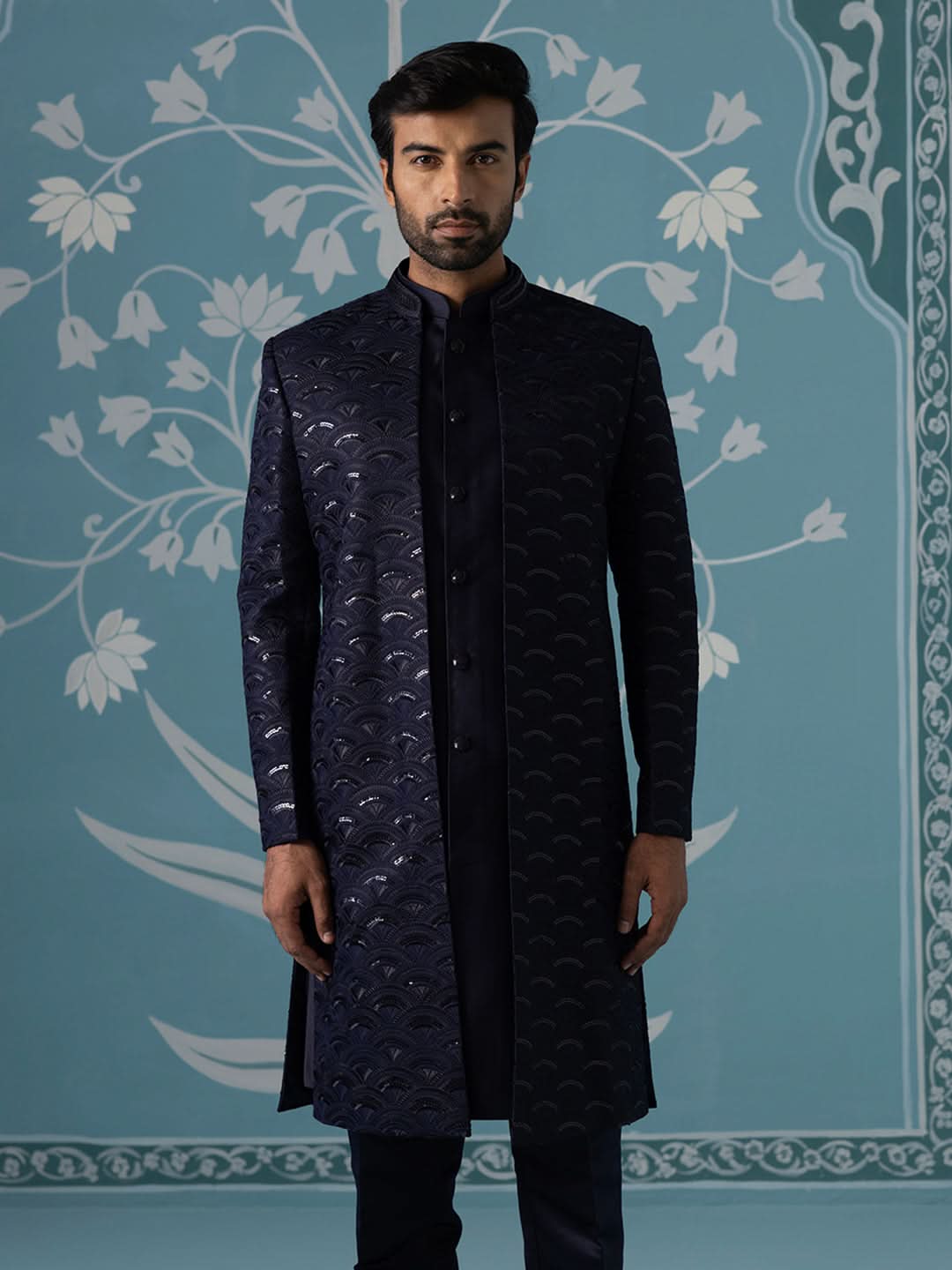 Dark Space Blue Open Indo Set