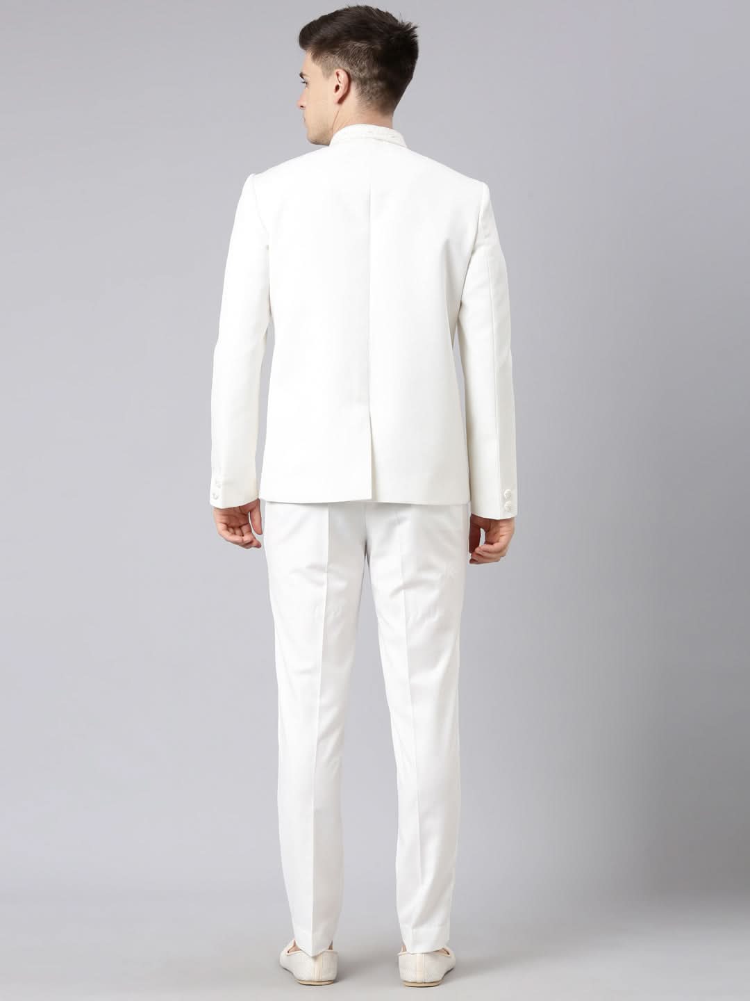 Offwhite overlap Design Bandhgala