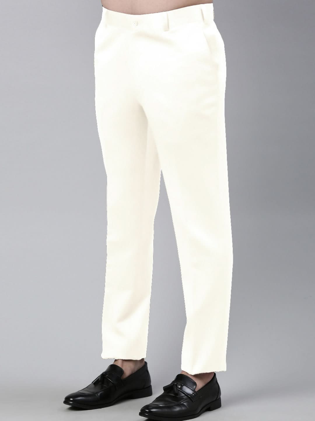 Denim Blue Cotton Pathani Kurta Set with Patch pocket