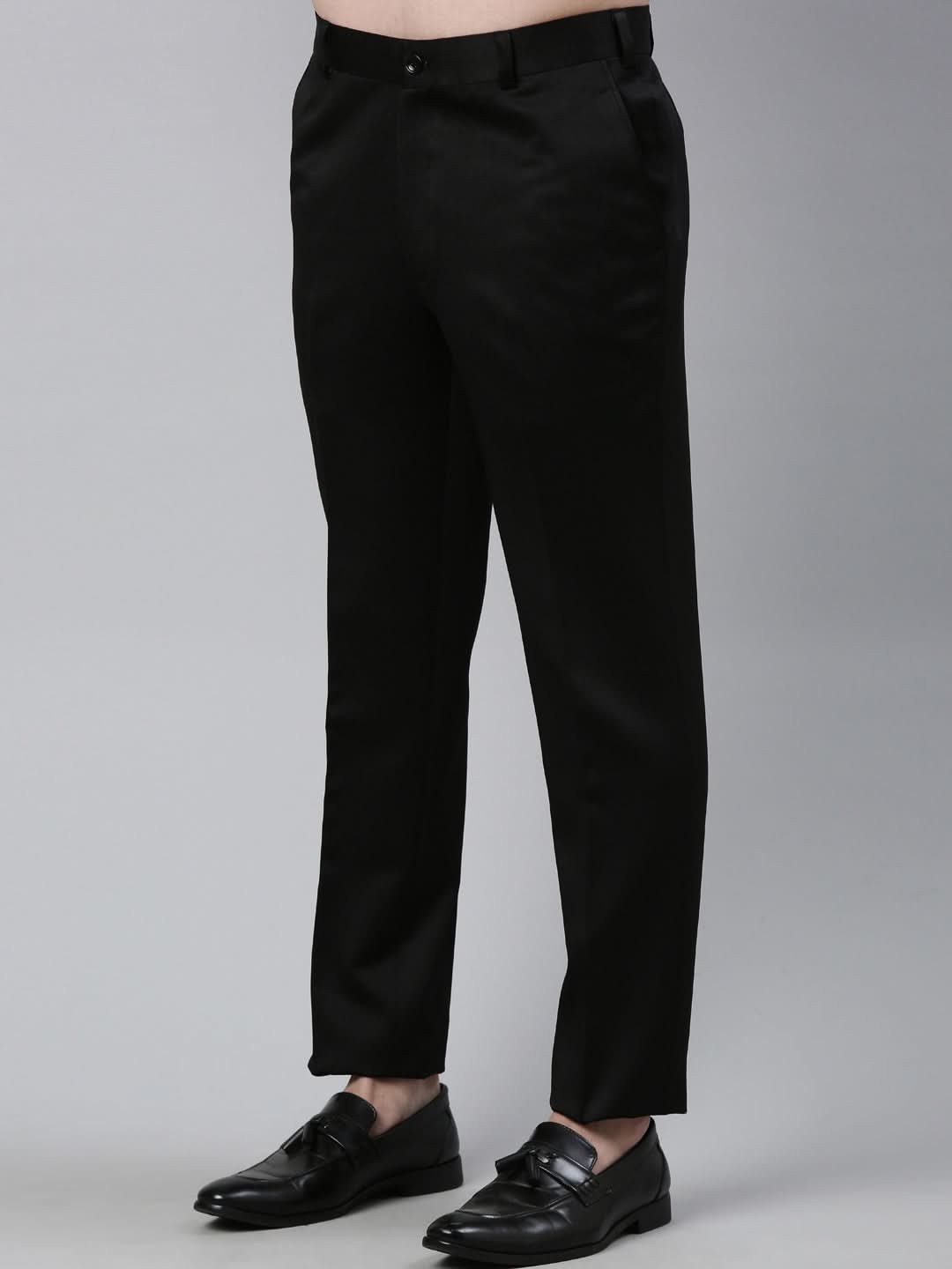 Gold Black Jacquard Indo Western with Black Pant