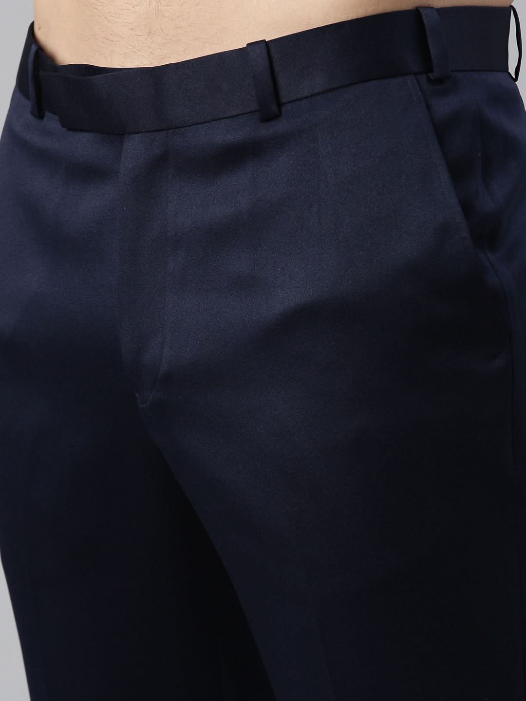 Navy Embroidery Bandhgala