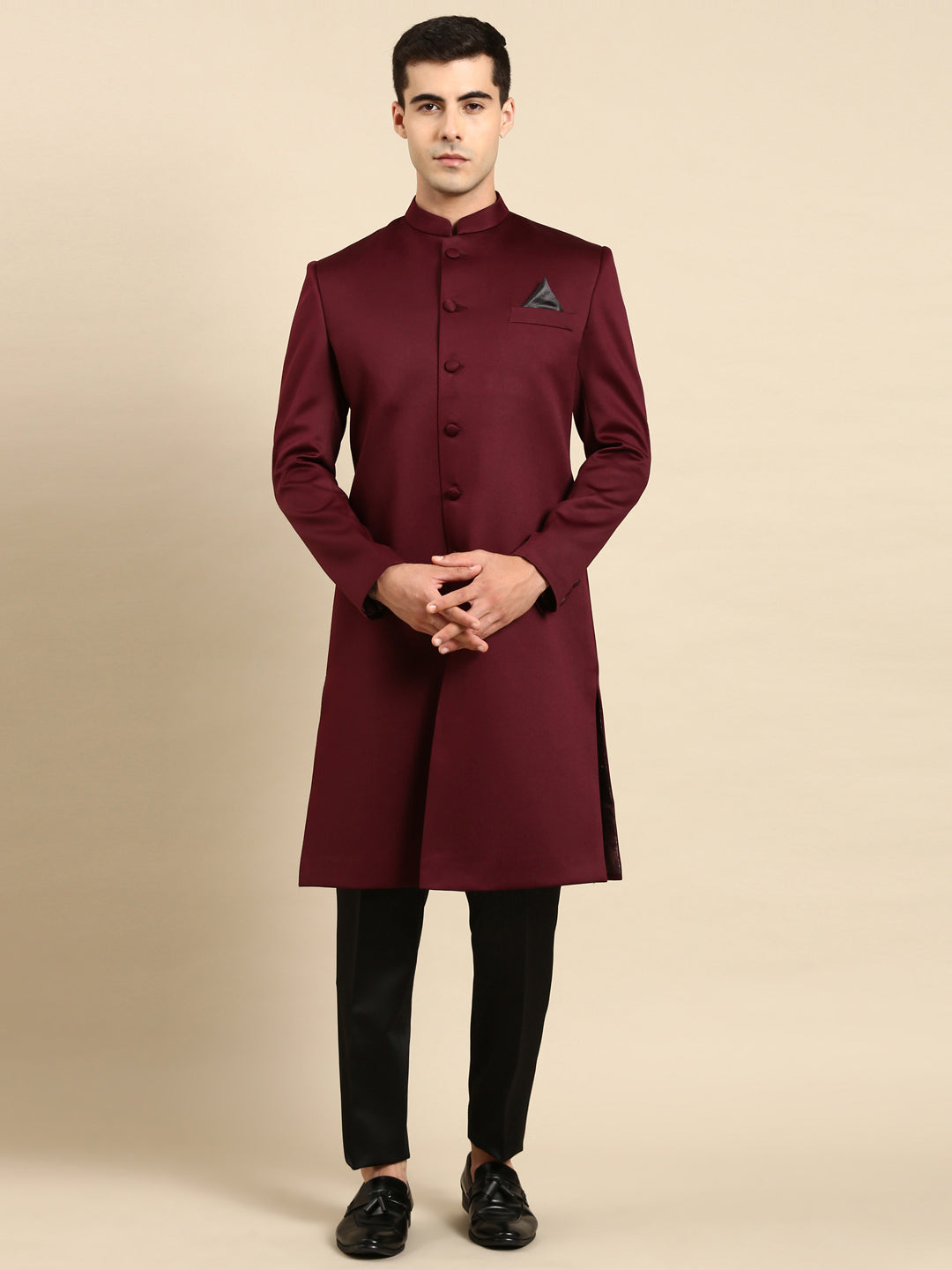 Wine Classic Achkan Indo Set