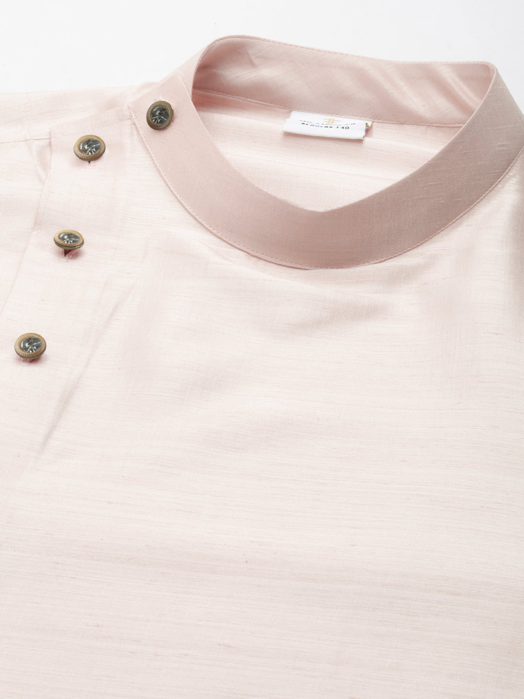 Light pink Drape Kurta Set