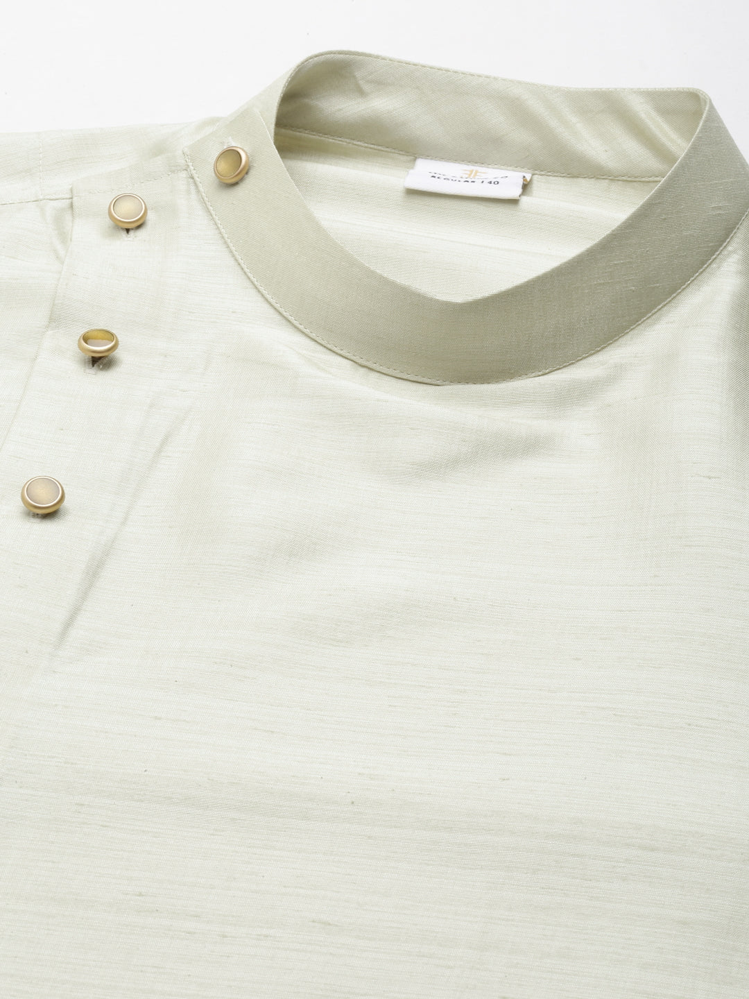 Pistachio Green Drape Kurta