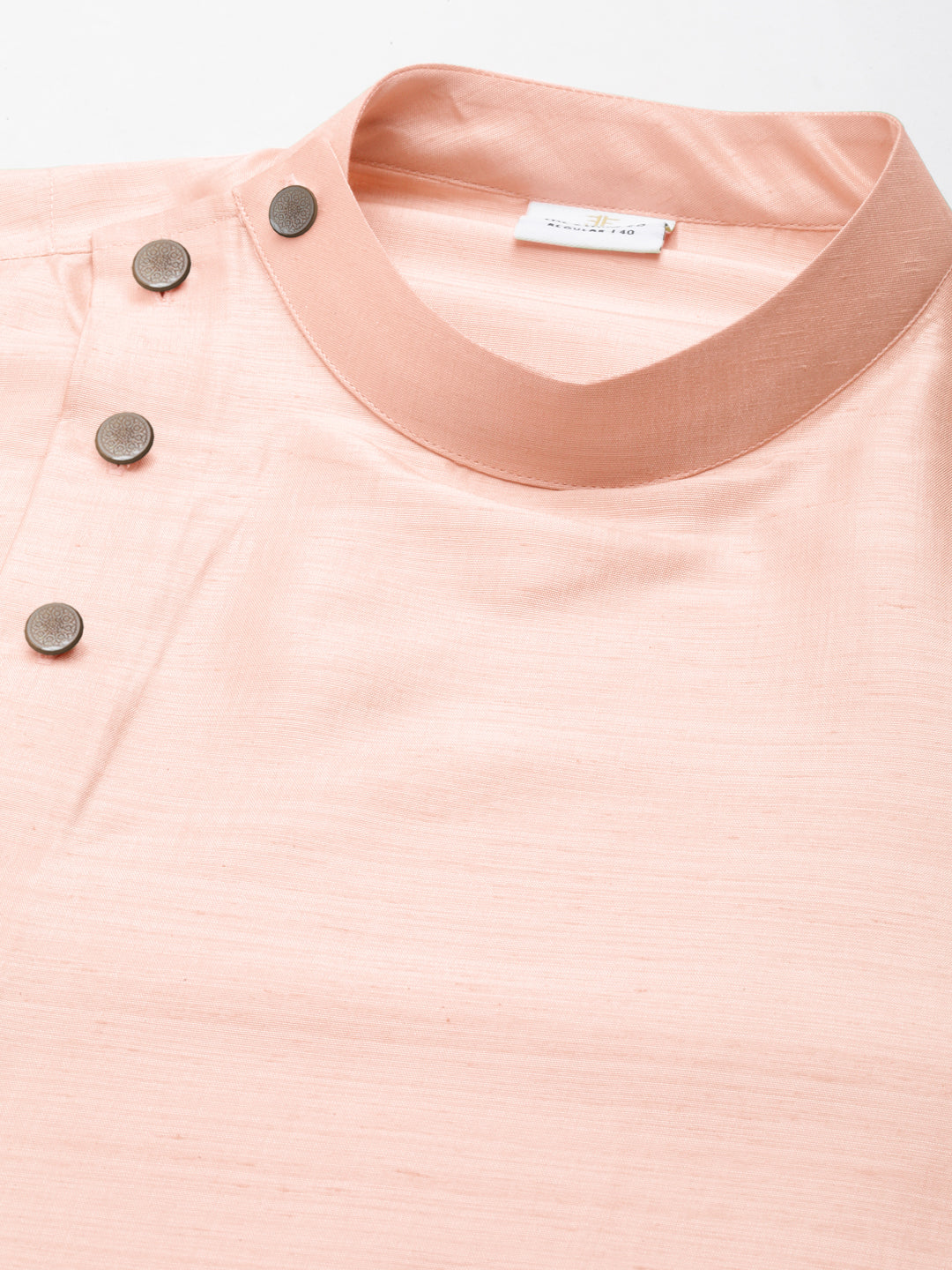 Dark Pink Drape Kurta Set