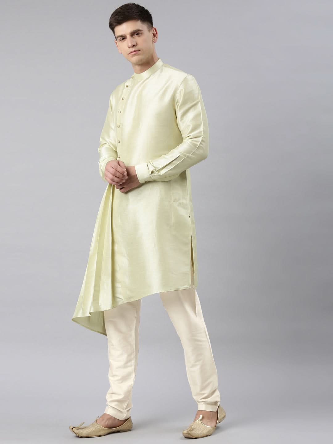 Mint Green Drape Kurta