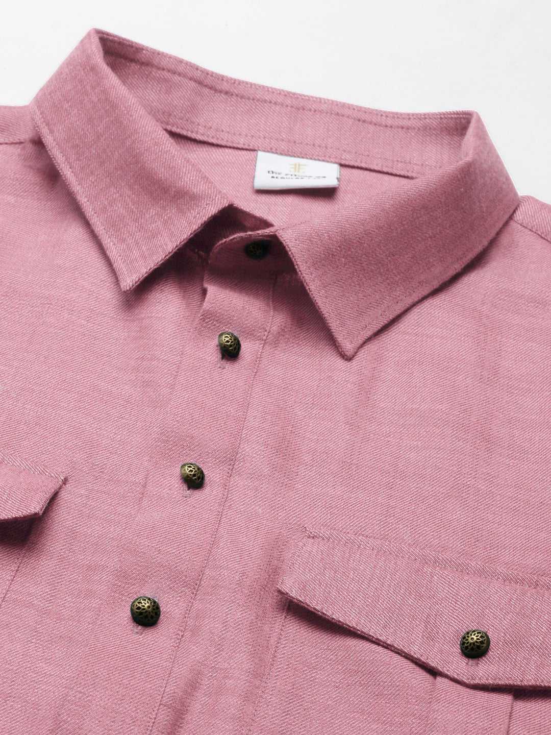 Rose Pink Cotton Pathani with Salwar