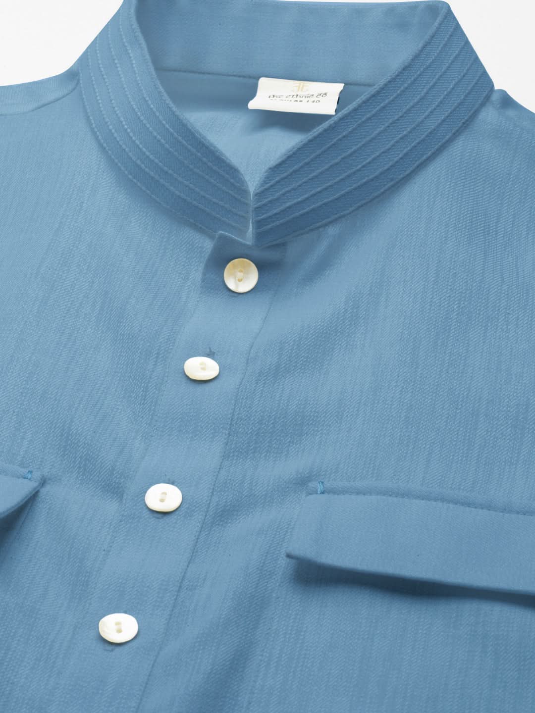 Light Blue Pathani Kurta Set