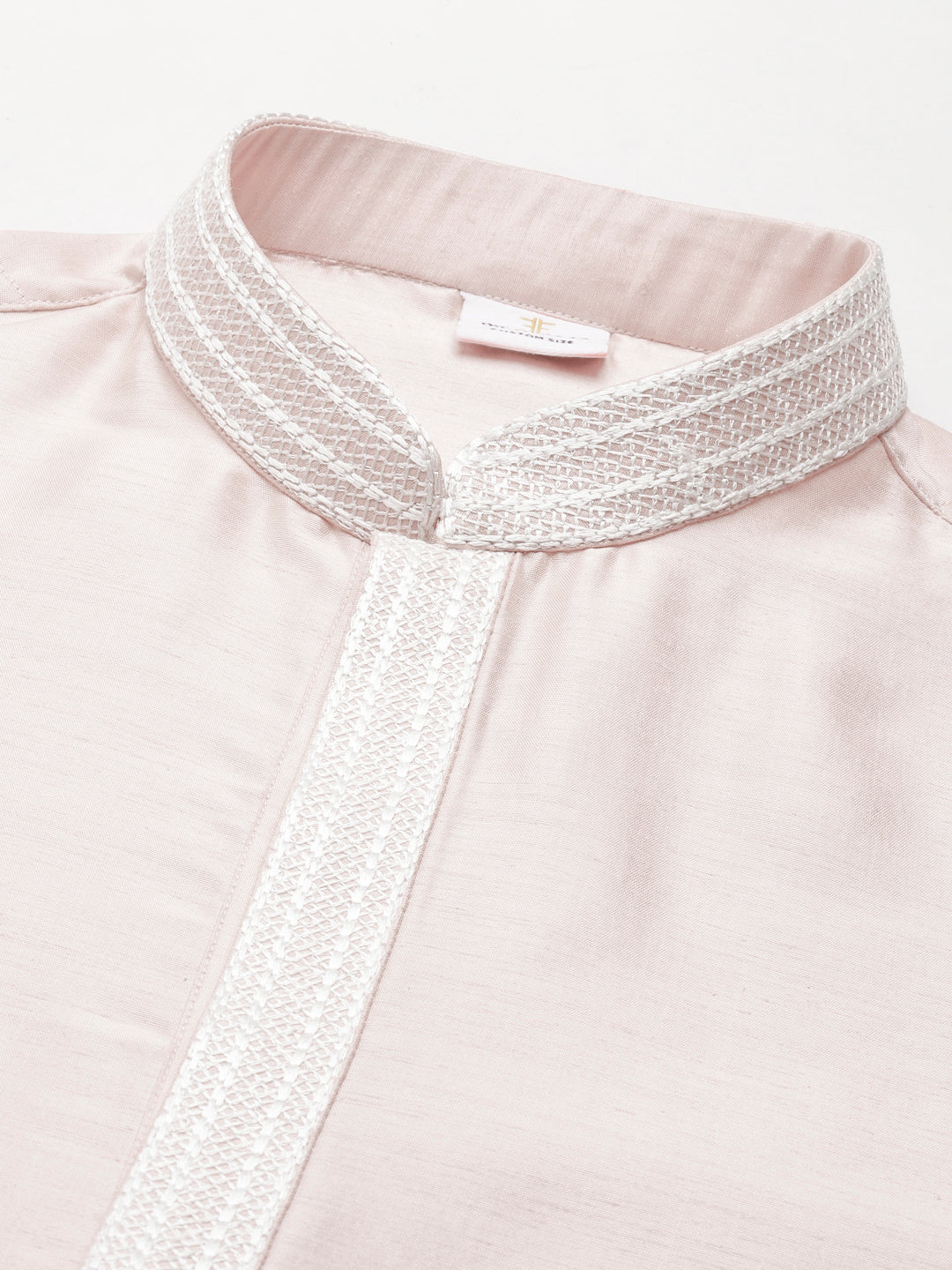 Light pink Embroidered Kurta Set