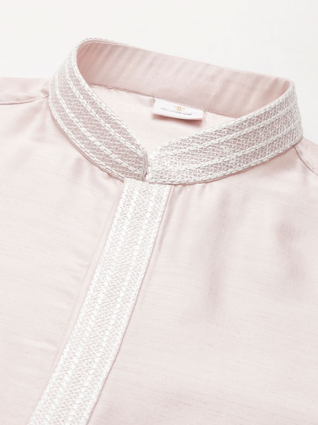 Light pink Embroidered Kurta Set