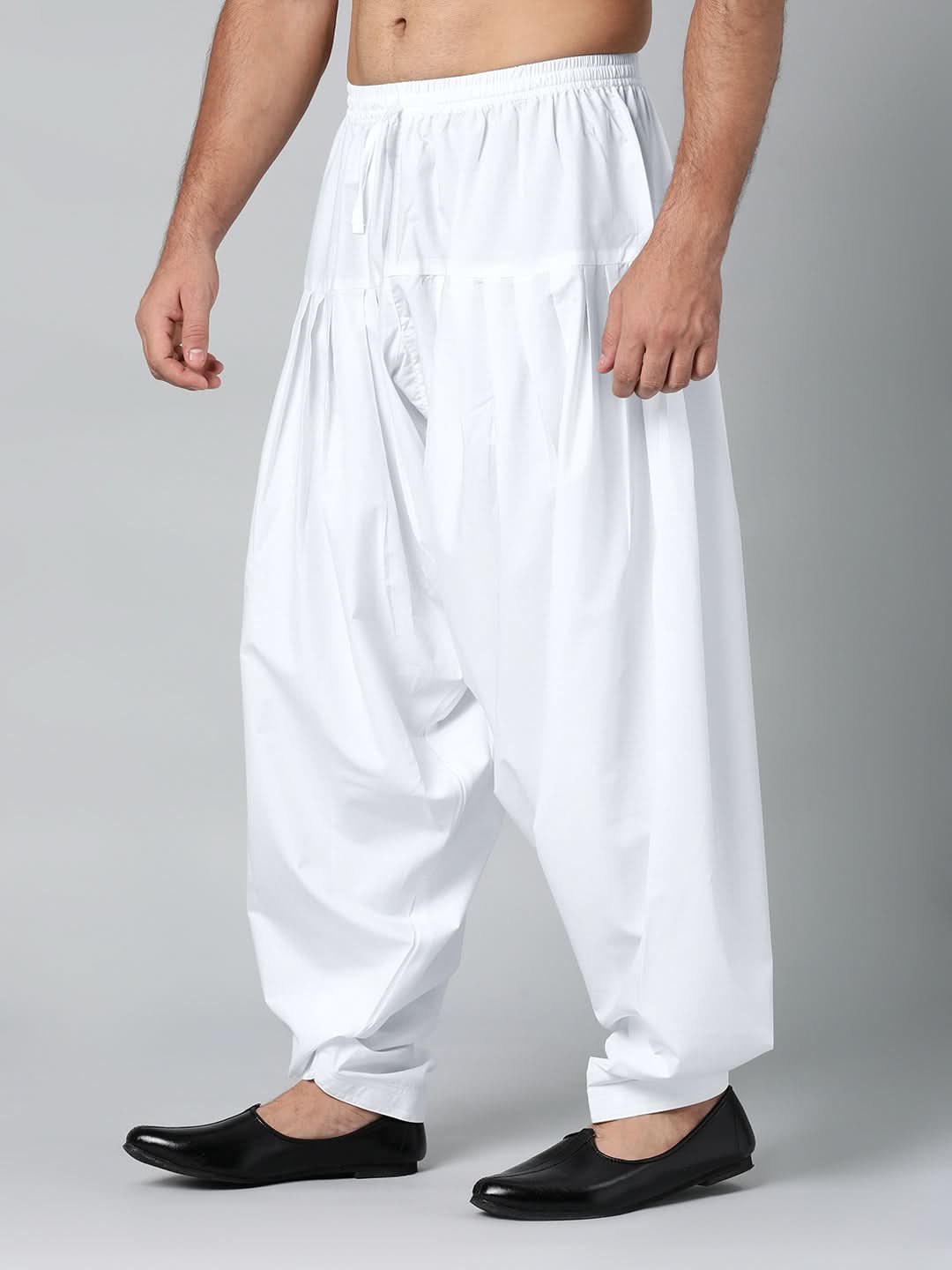 WHITE FINE COTTON SALWAR