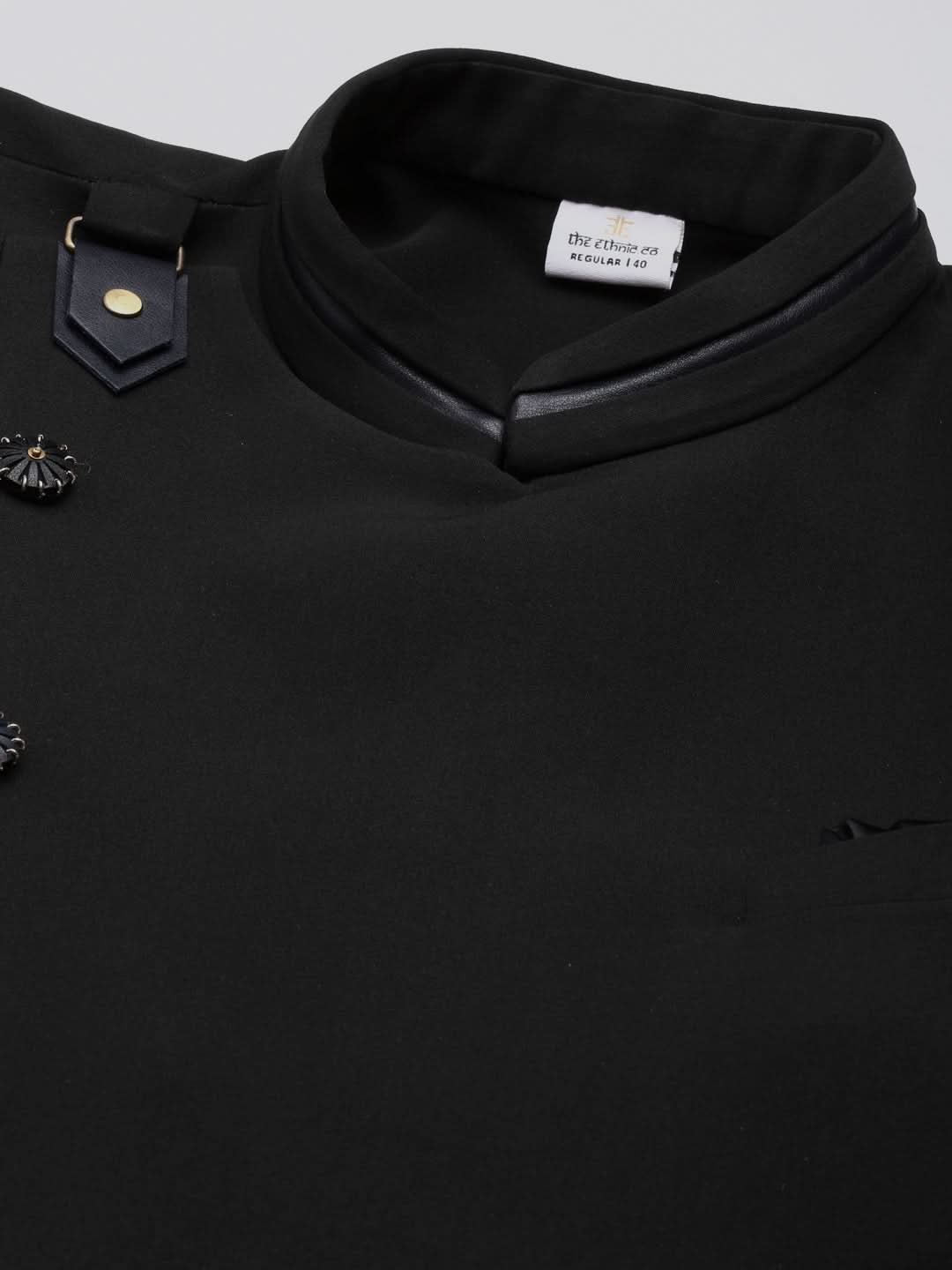 Black Drape Indowestern