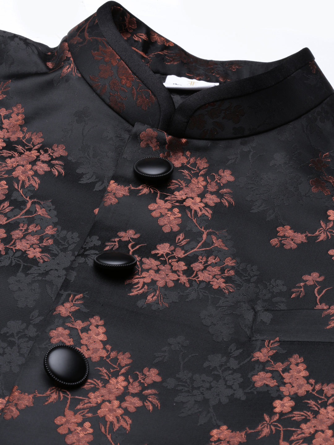 Copper Black Jacquard Indo Set