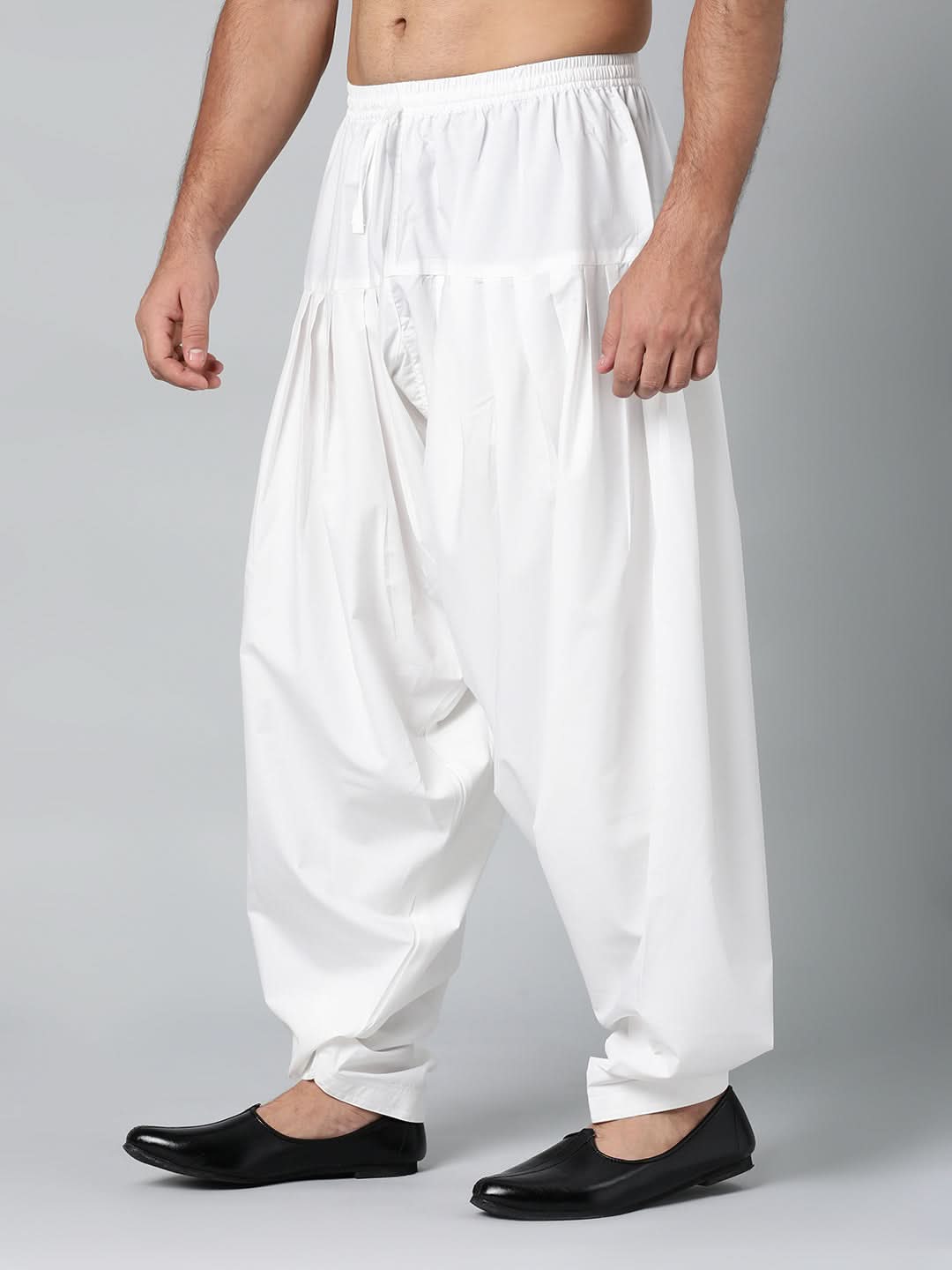 OFF WHITE FINE COTTON SALWAR