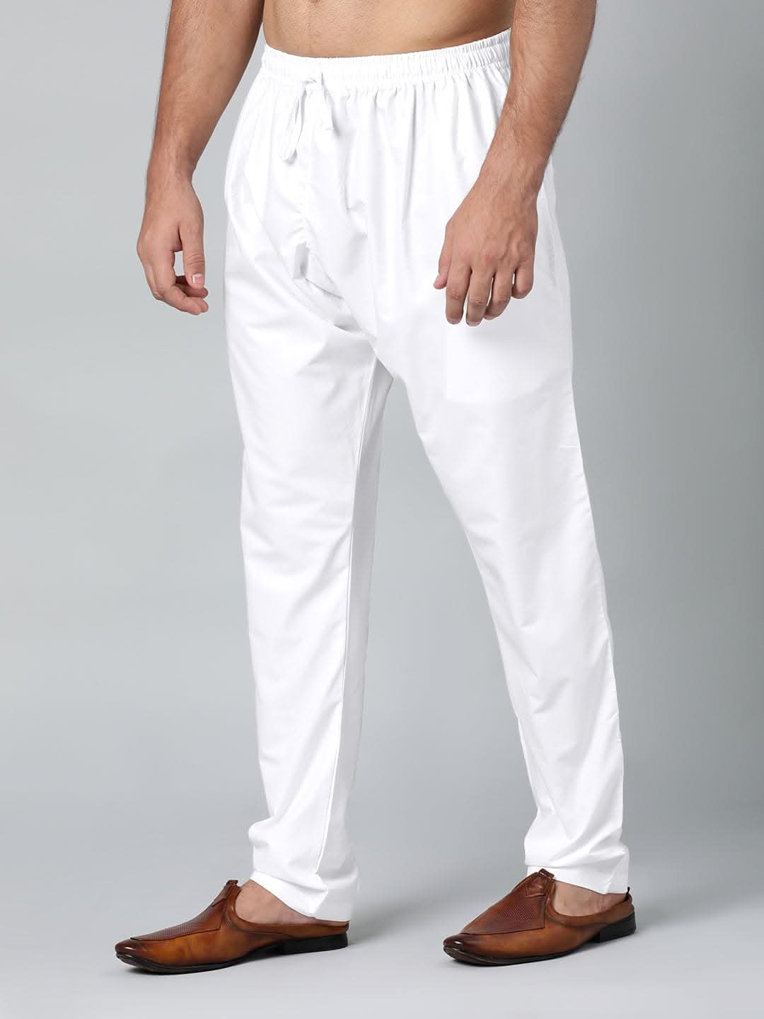 WHITE FINE COTTON PAJAMA