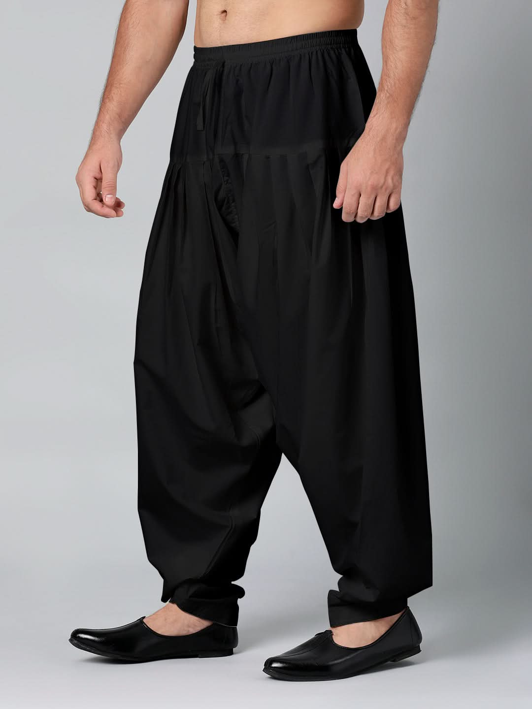 BLACK FINE COTTON SALWAR