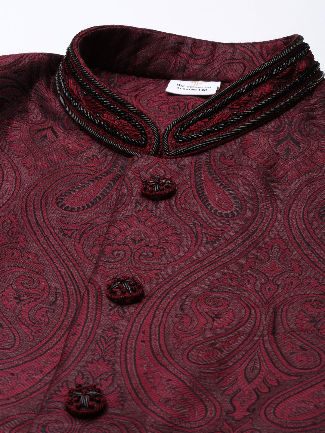 Maroon Classic Indo Set