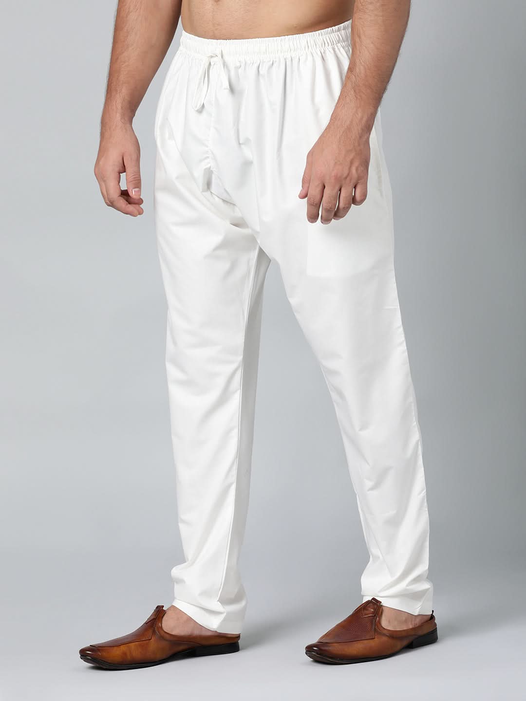 OFF WHITE FINE COTTON PAJAMA