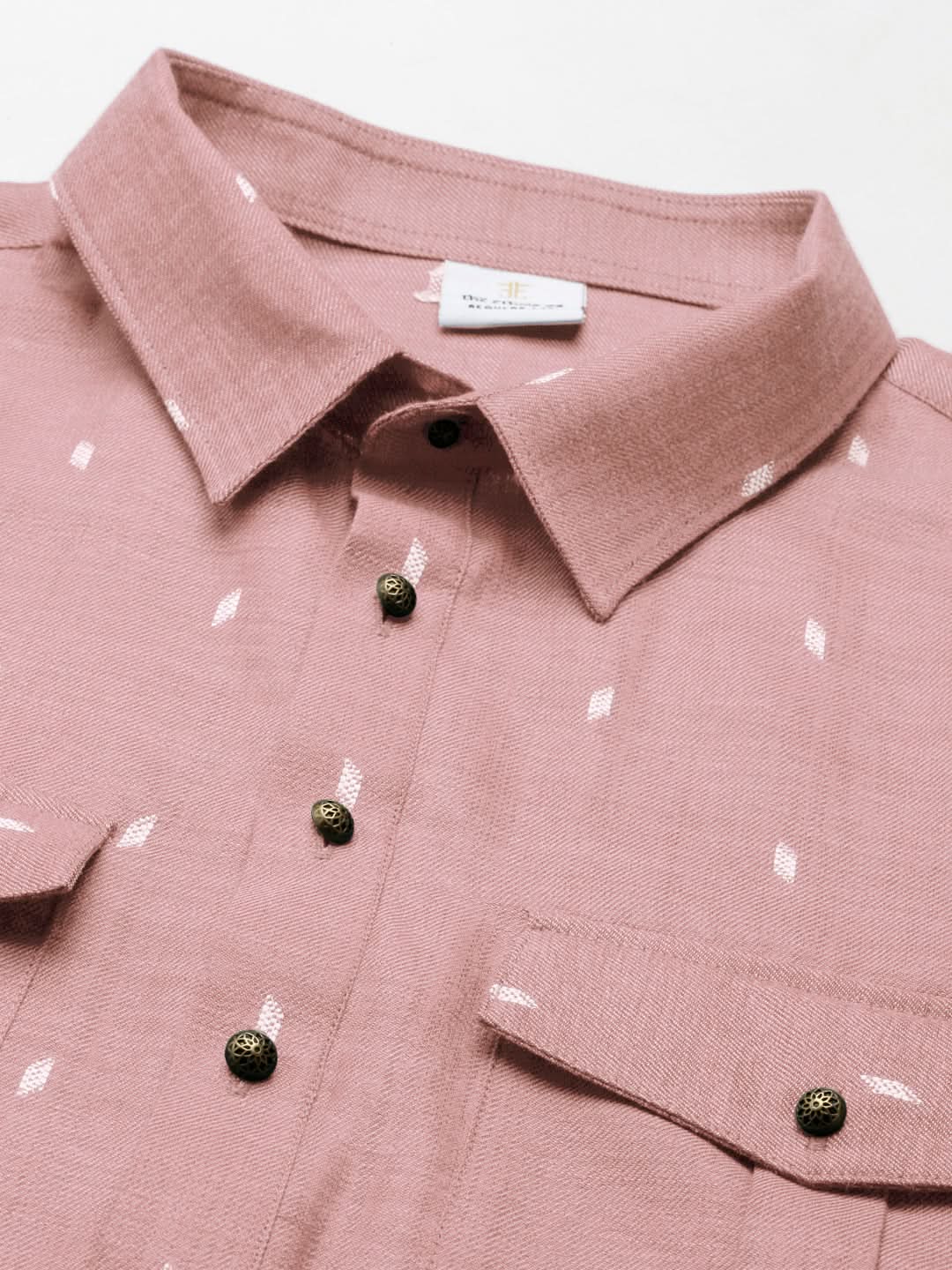 Pink Cotton Pathani With Salwar