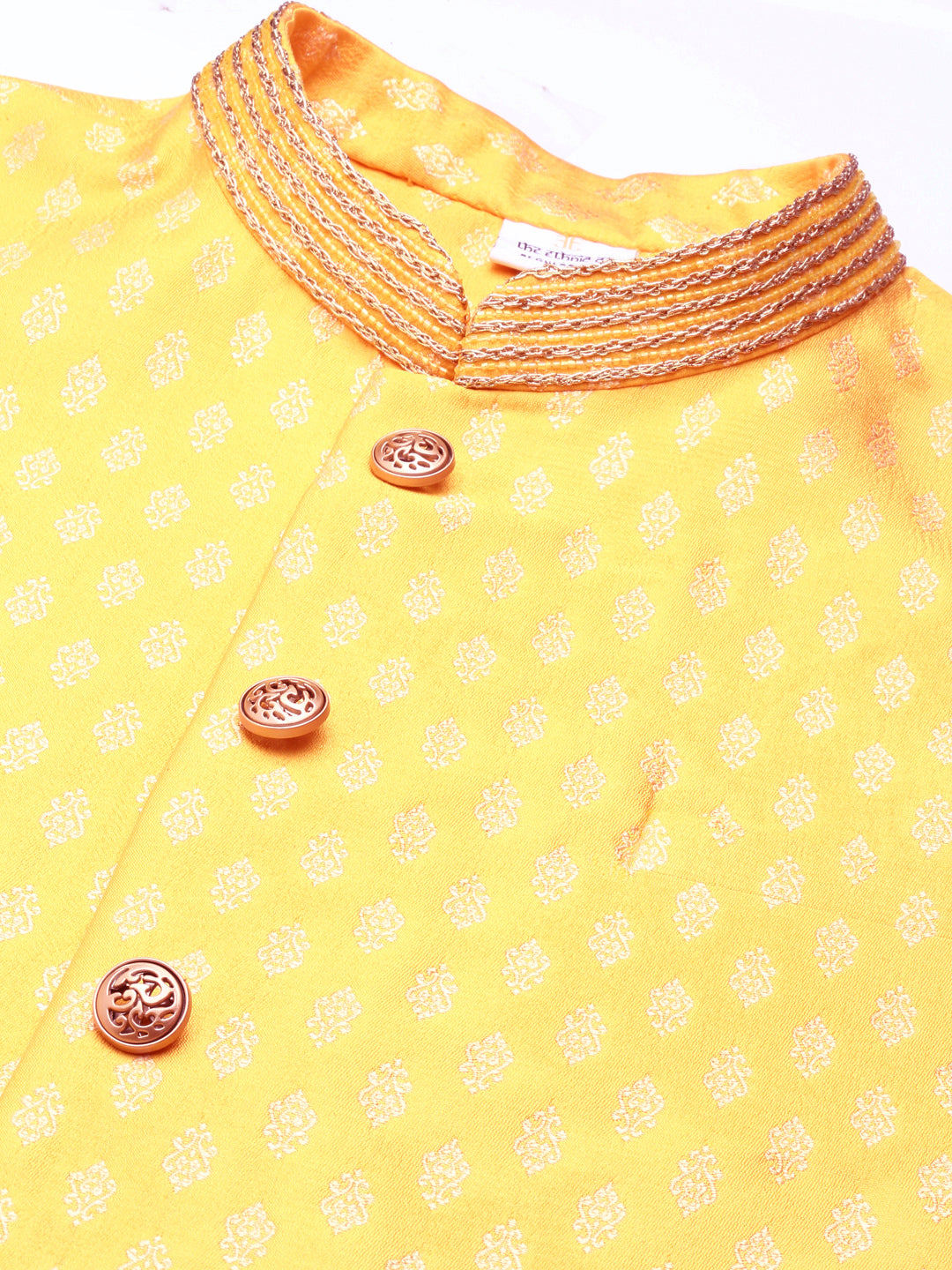 Banarasi Brocade Jacket With Kurta Set