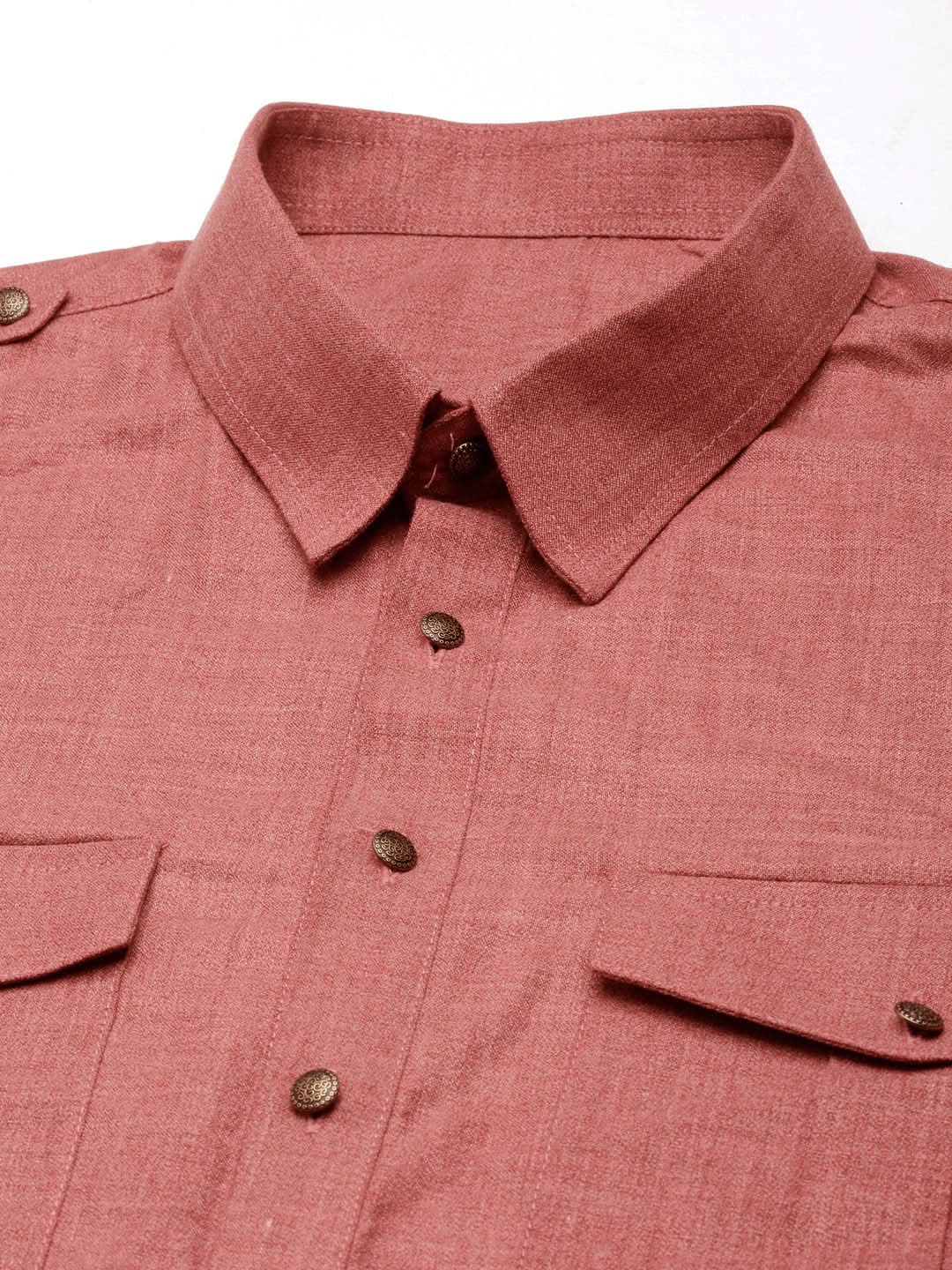 Burgundy Pure cotton Pathani with Salwar