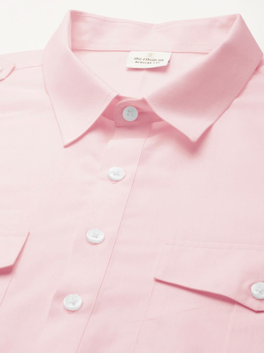 Light Pink fine Cotton Pathani with Salwar