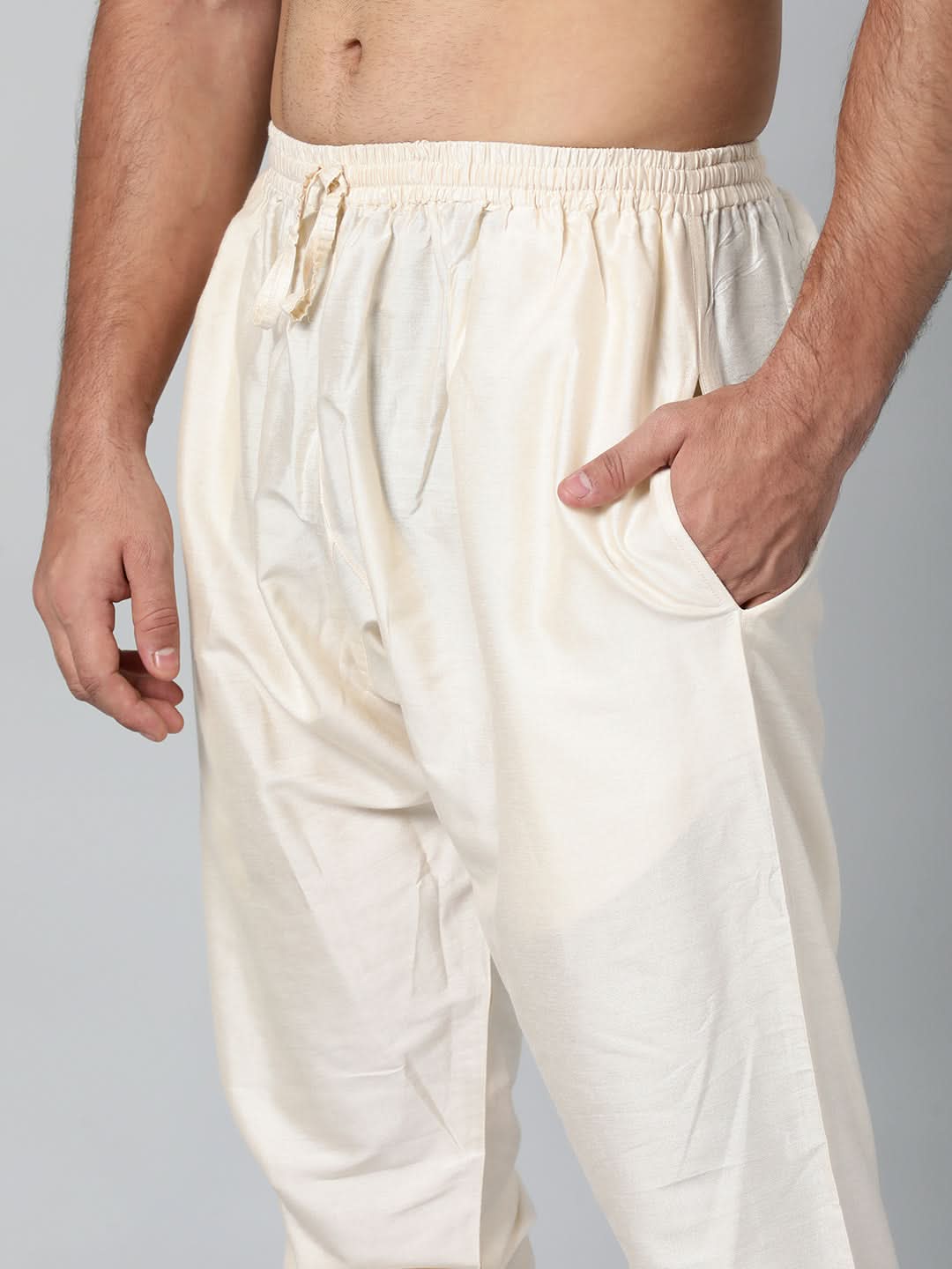 Baby Pink Mirror Embroidered Kurta Set