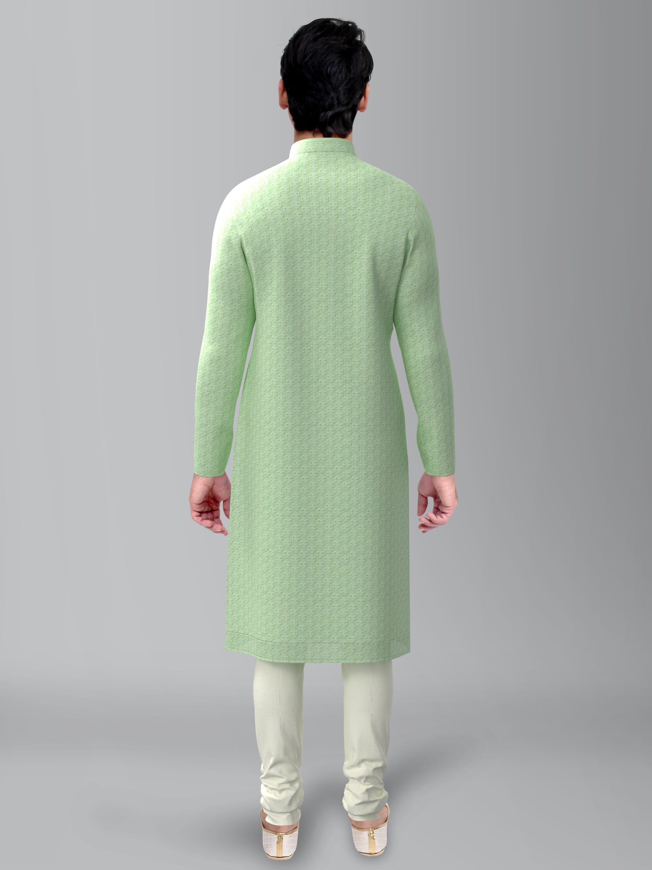 Mint Green Chikankari Kurta Set