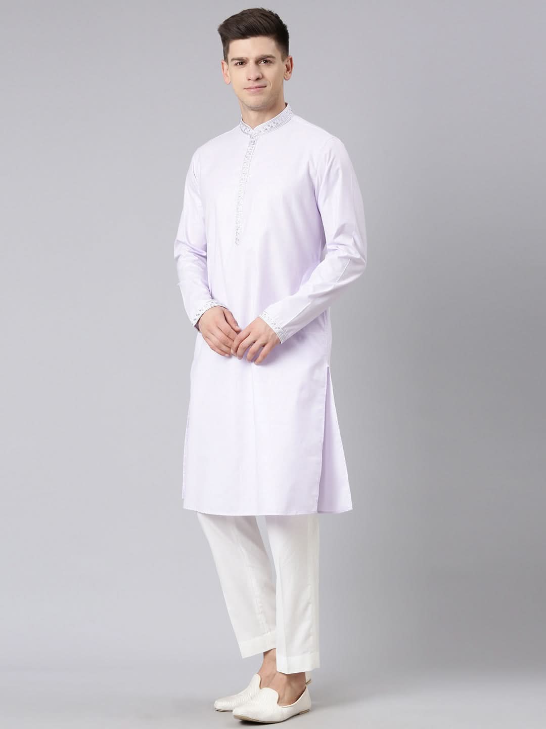 Light purple Vivah Story Jacket Kurta set