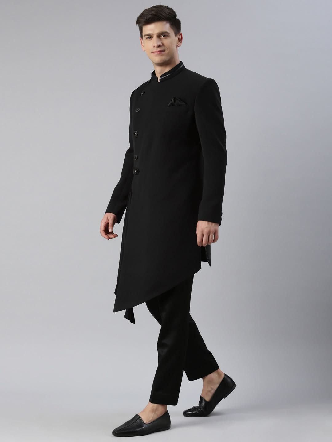 Black Drape Indowestern