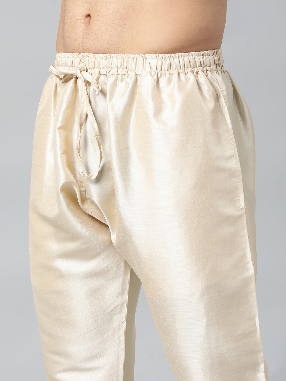 Beige Embroidery Kurta Set