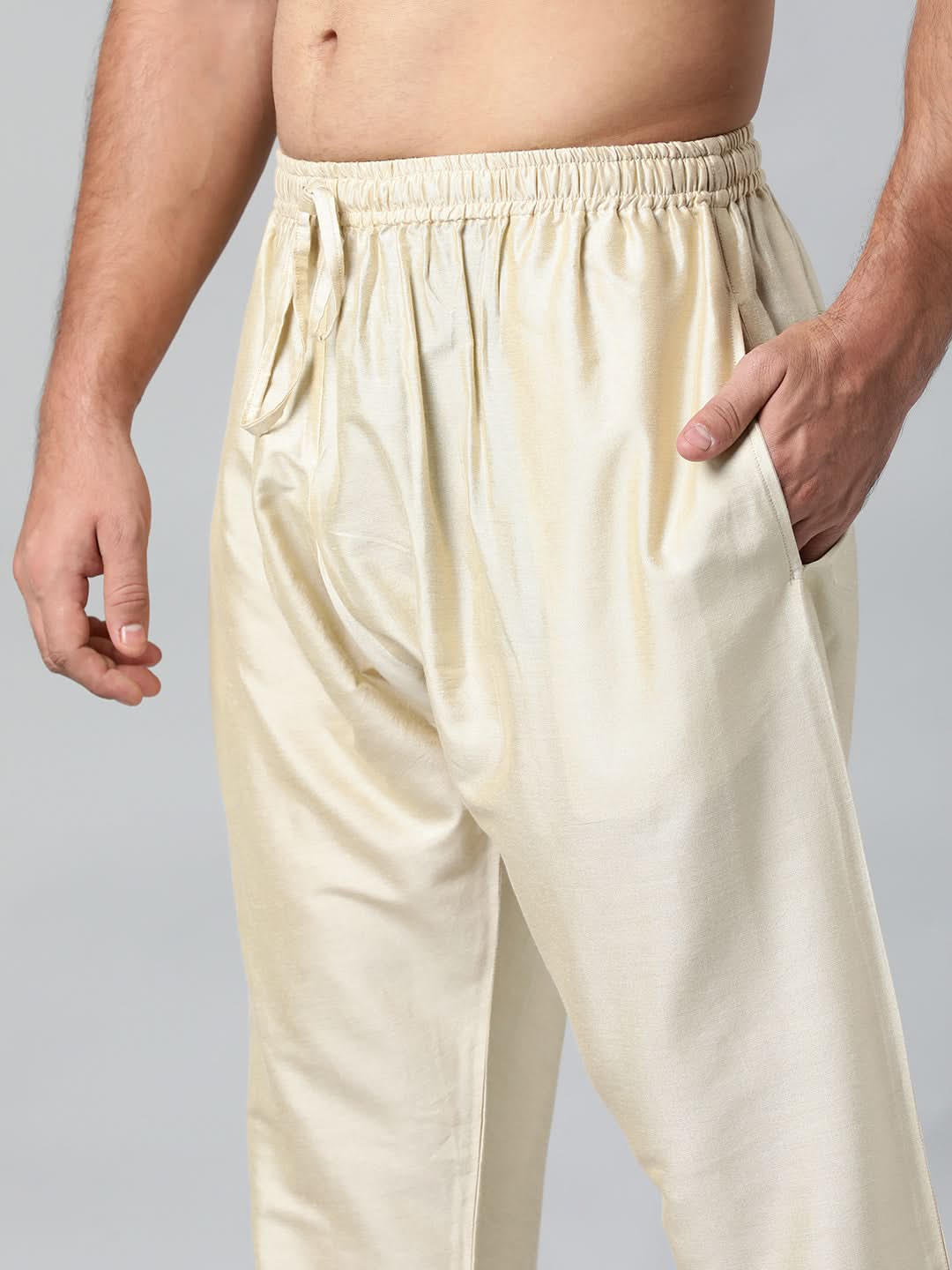 Midnight Blue Batik Printed Kurta Set