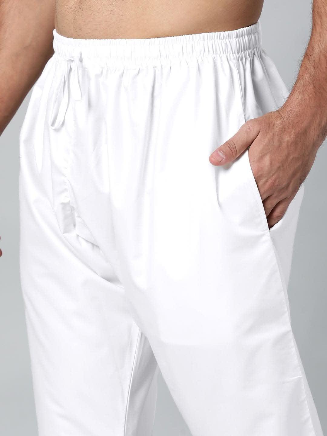 WHITE FINE COTTON PAJAMA