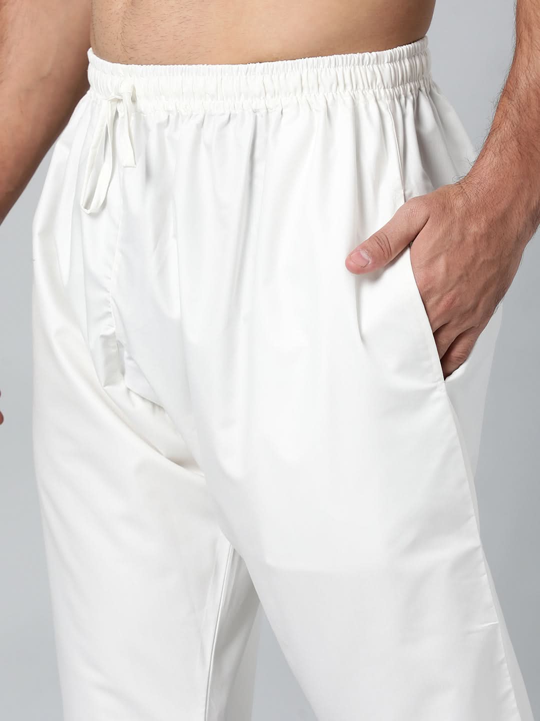 OFF WHITE FINE COTTON PAJAMA