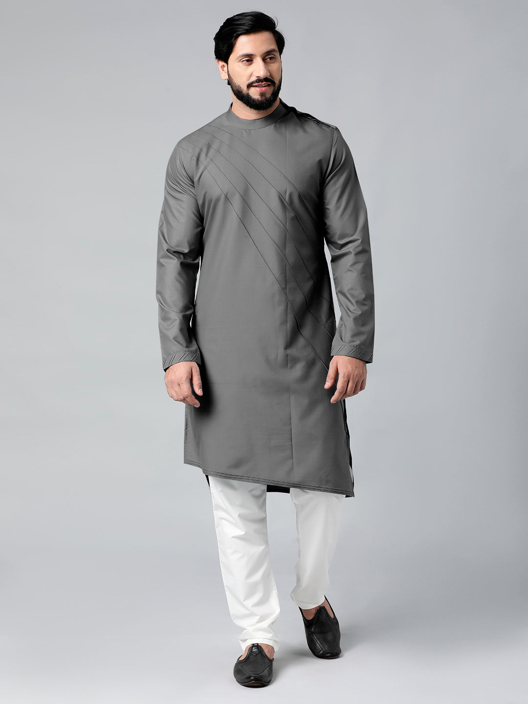 Grey Pintux kurta Set