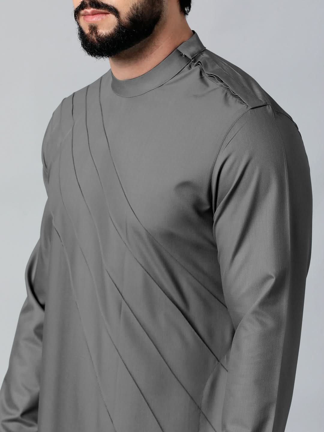 Grey Pintux kurta Set