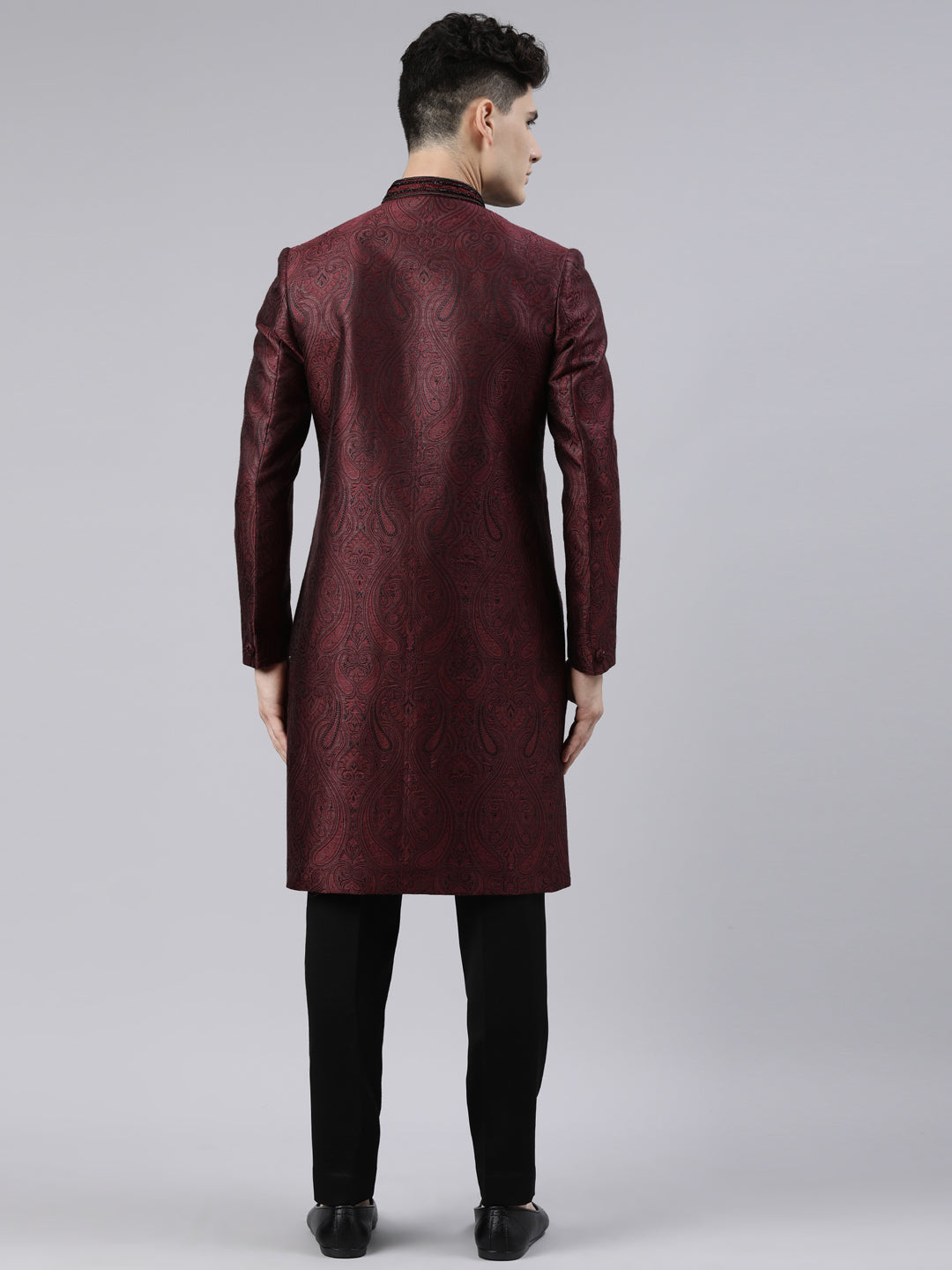 Maroon Classic Indo Set