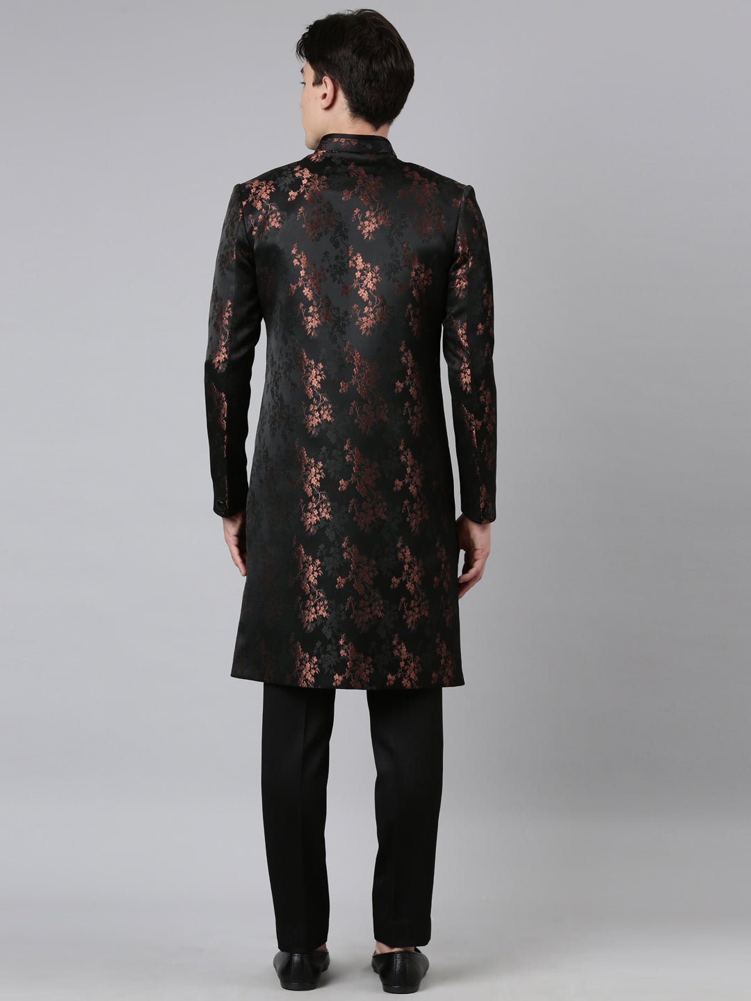 Copper Black Jacquard Indo Set