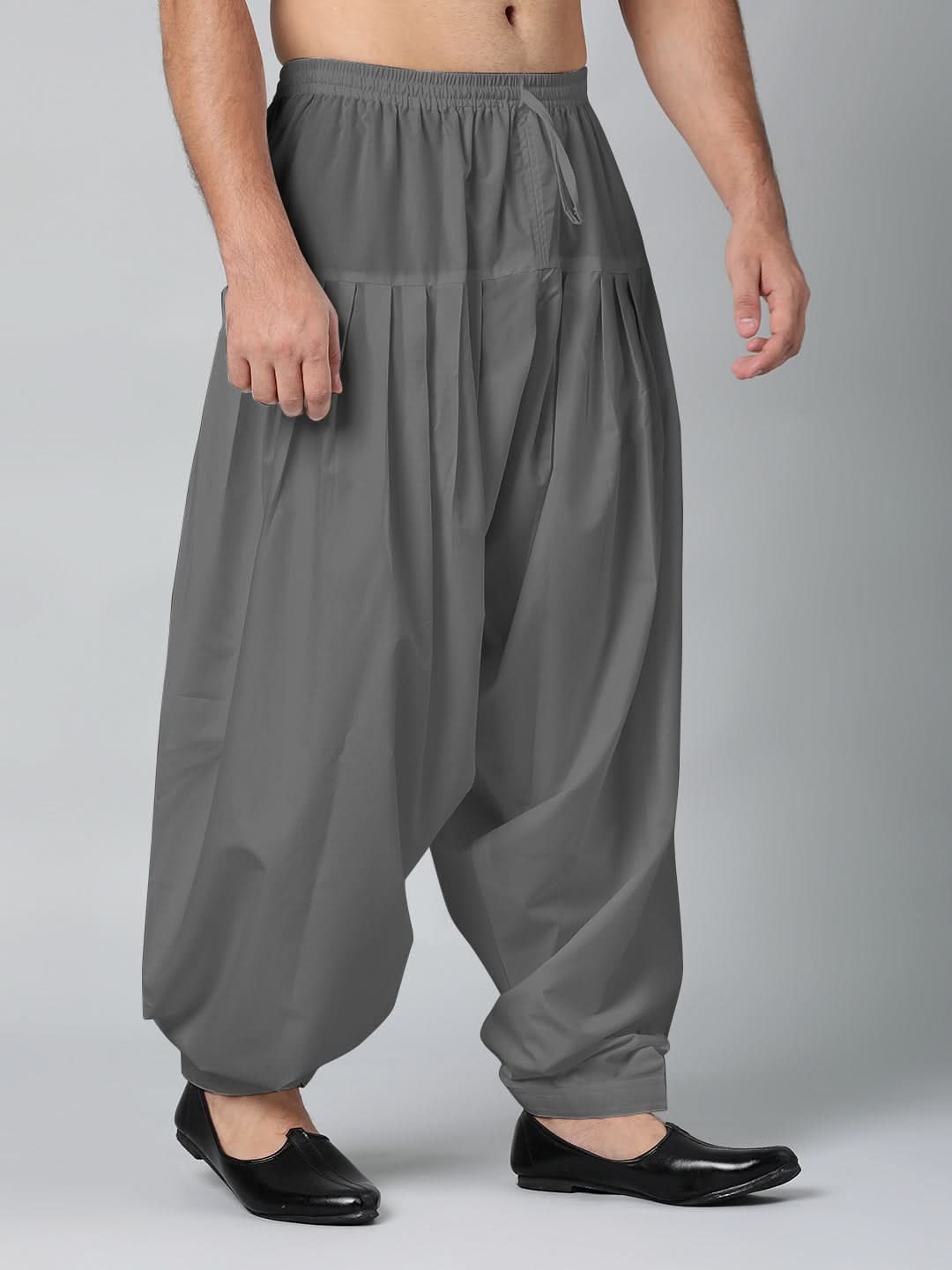 GREY FINE COTTON SALWAR