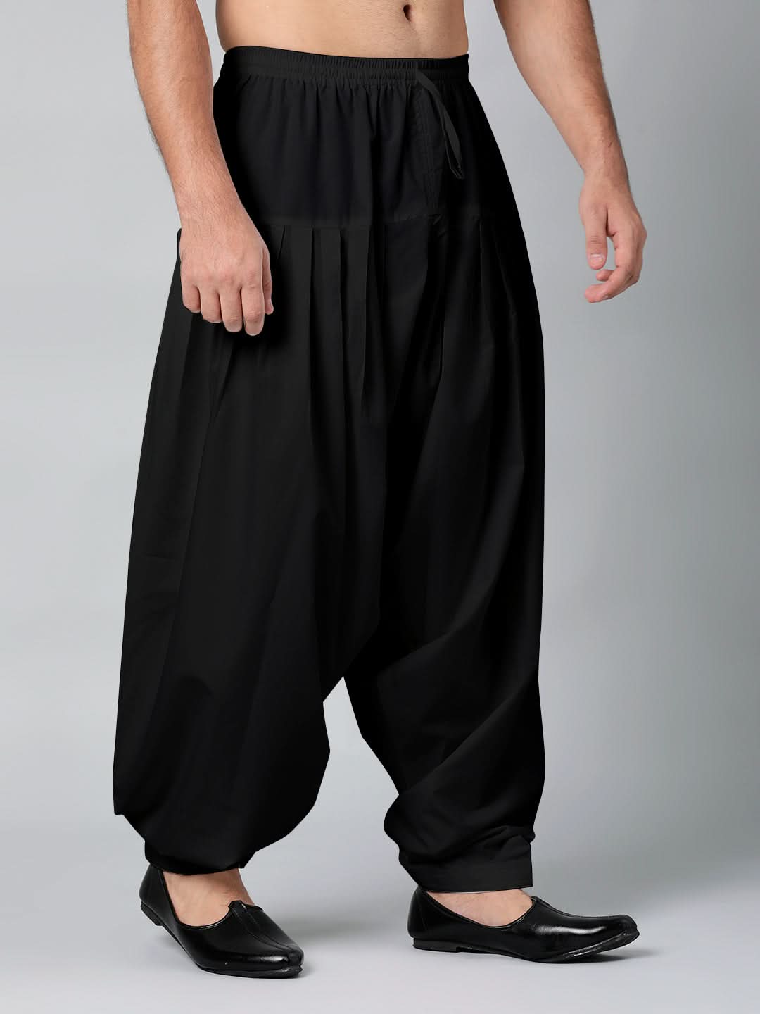 BLACK FINE COTTON SALWAR