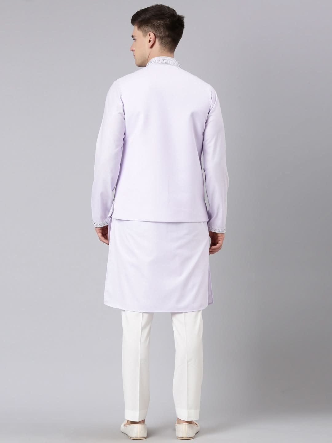 Light purple Vivah Story Jacket Kurta set