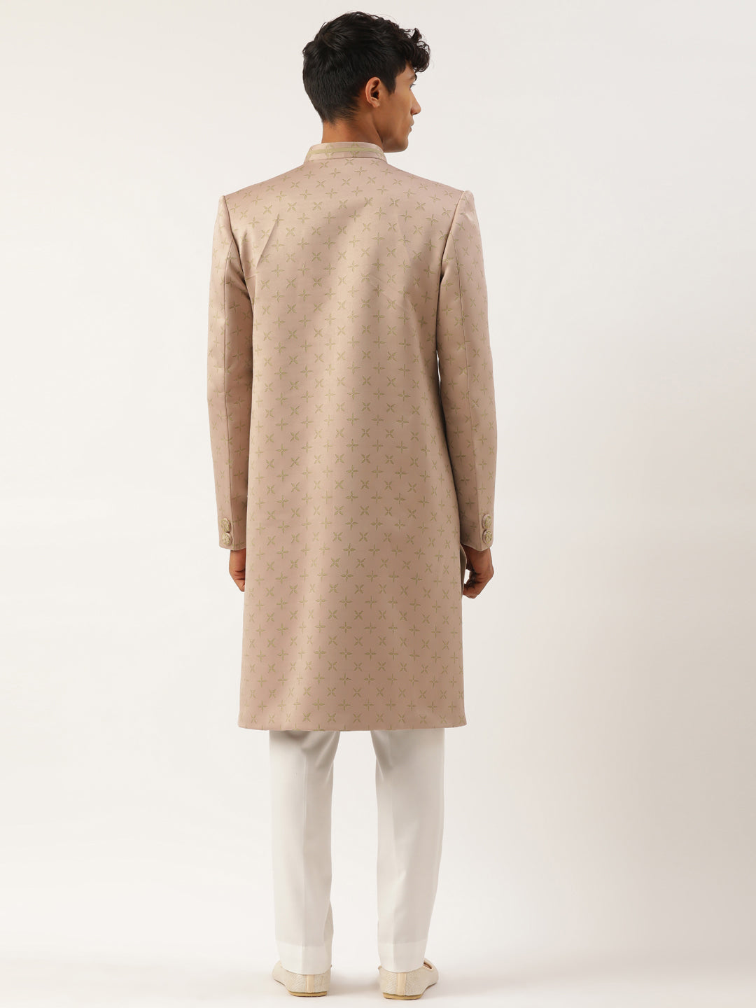 Dry Rose Achkan Set