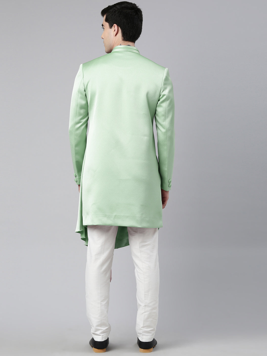 Green Draped Indo Set
